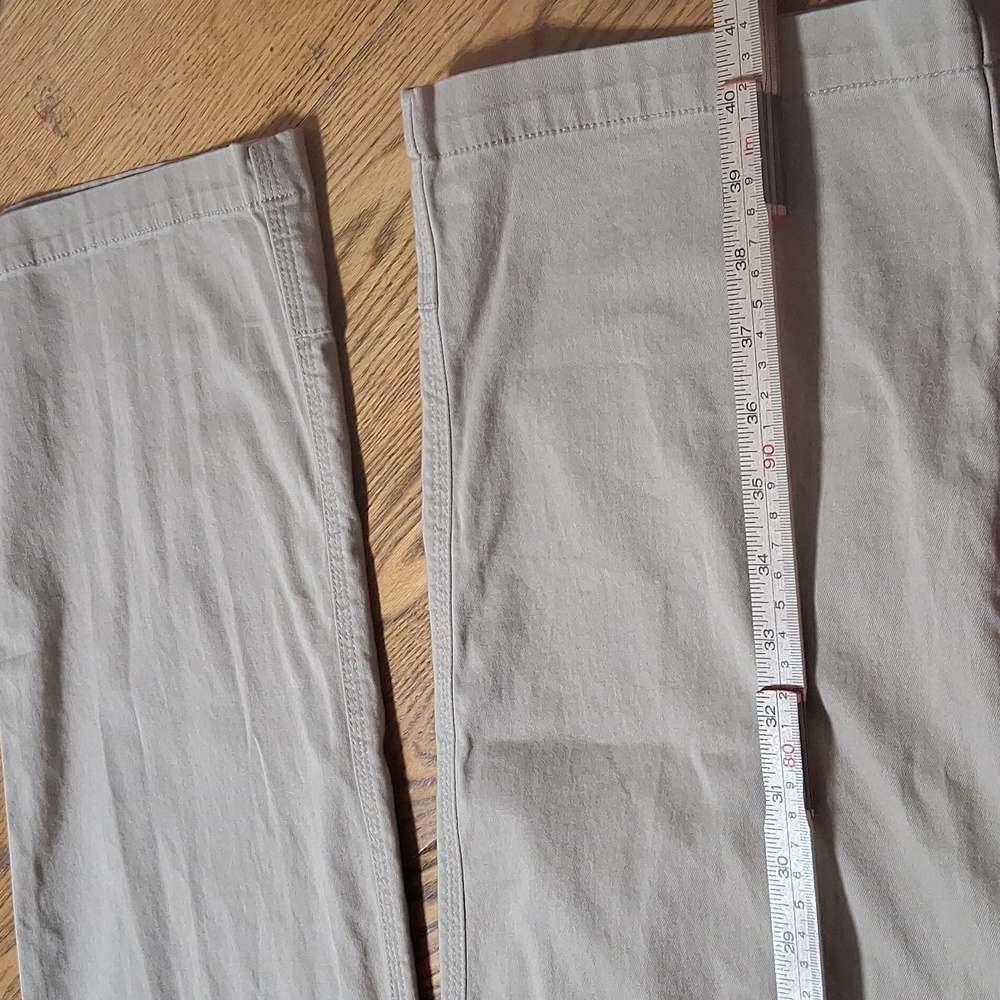 MOUNTAIN KHAKIS Pants Mens 38 X 32 Tan Beige RELAXED FIT Preowned Used - Picture 3 of 8